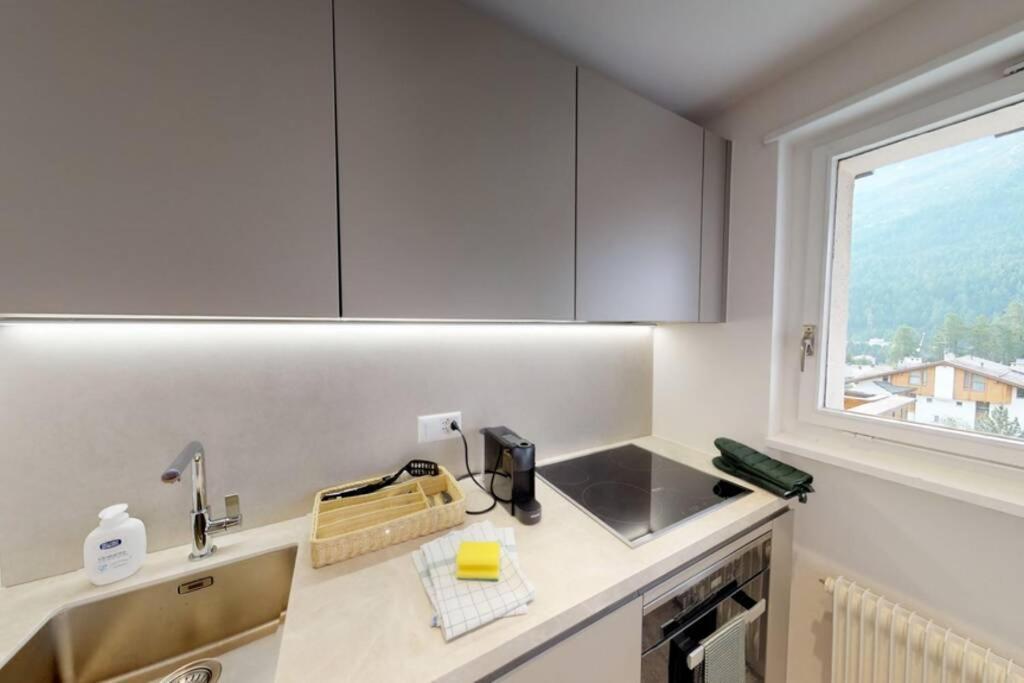 Bilocale Nuovo St. Moritz Chesa Arlas Luaran gambar