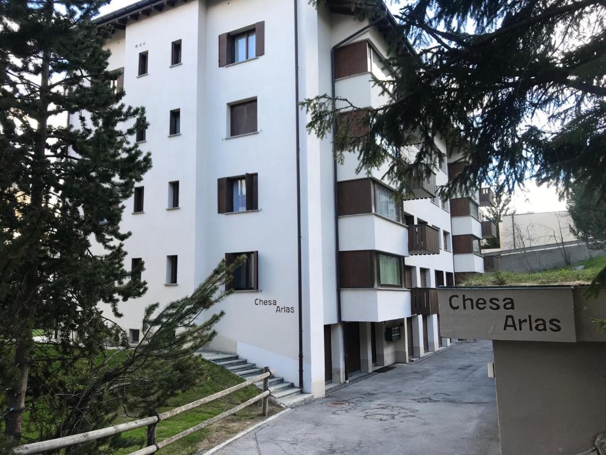 Bilocale Nuovo St. Moritz Chesa Arlas Luaran gambar