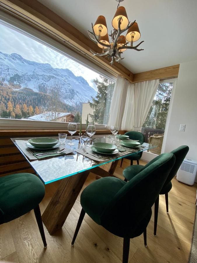 Bilocale Nuovo St. Moritz Chesa Arlas Luaran gambar